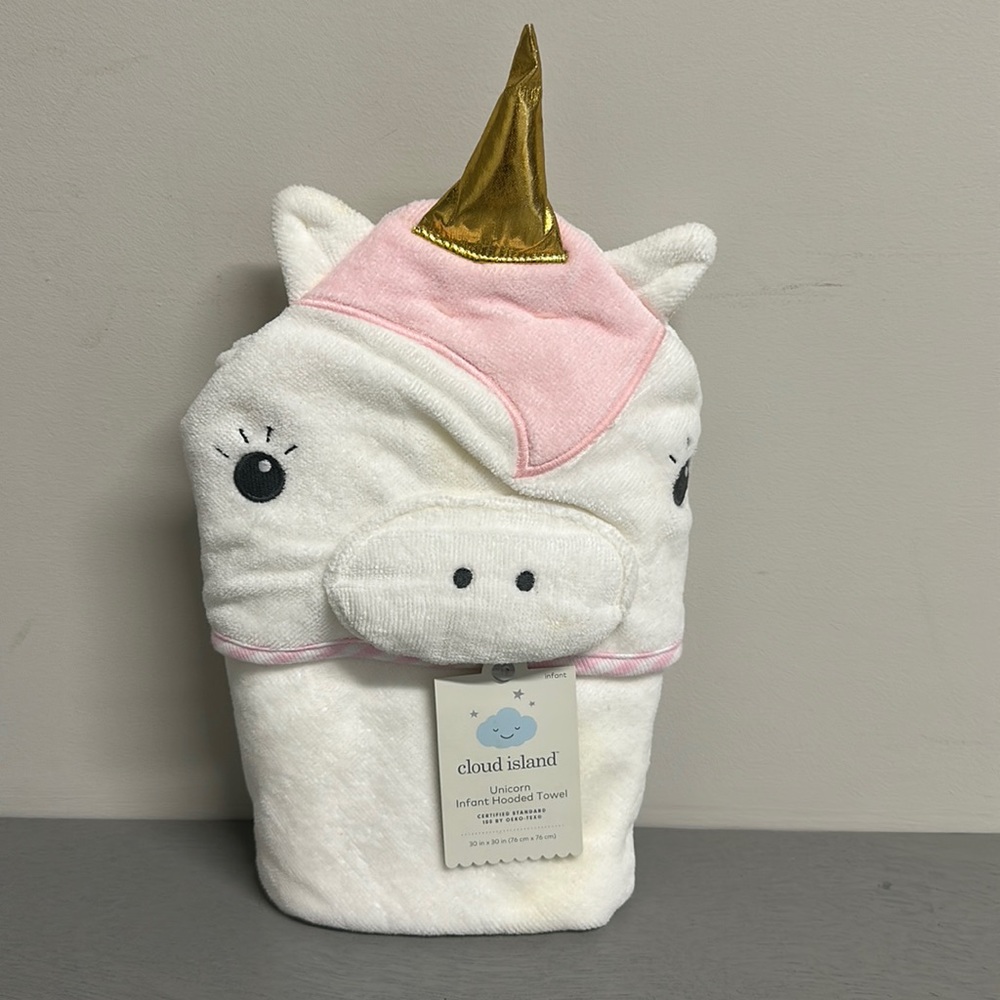 Unicorn Infant Hooded Towel